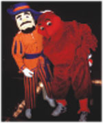 HokieBird and Cavalier