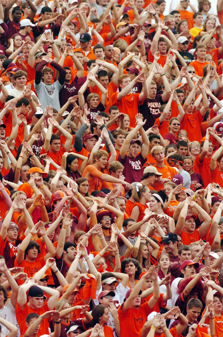 Hokie fans