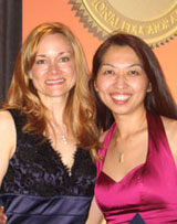 Bobbi Bolte Erb '91 (left) and Ann Lam Wong '94