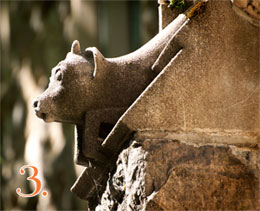 gargoyle on the Virginia Tech campus