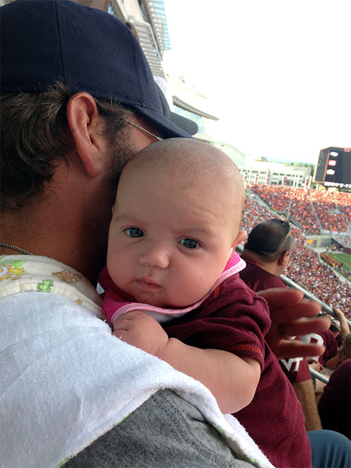 daughter of Valerie Rogers '04 and Kevin Rogers '05