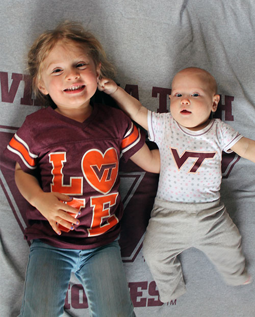 daughter of Melisa Lasken Shifflett '04, '05 and Miles P. Shifflett '04