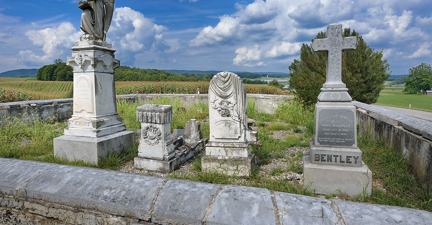 cemetary at Kentland Farm