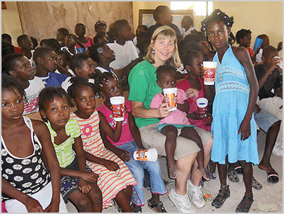 Janis Torgersen '80 in Haiti