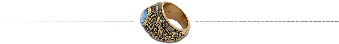 Virginia Tech class ring