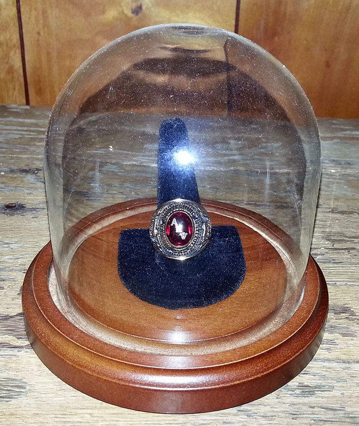 Virginia Tech class ring of William Howell Winston '53