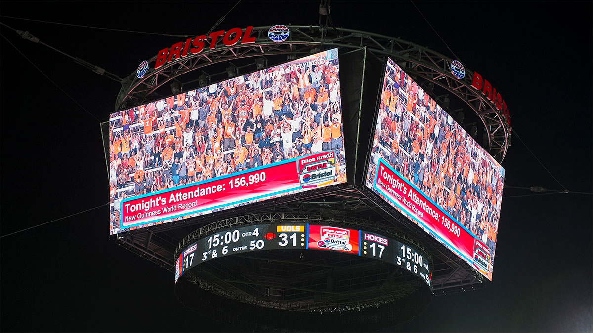 Battle at Bristol football game