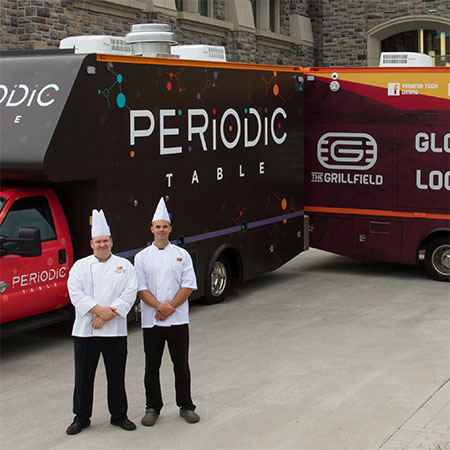 Virginia Tech's food trucks