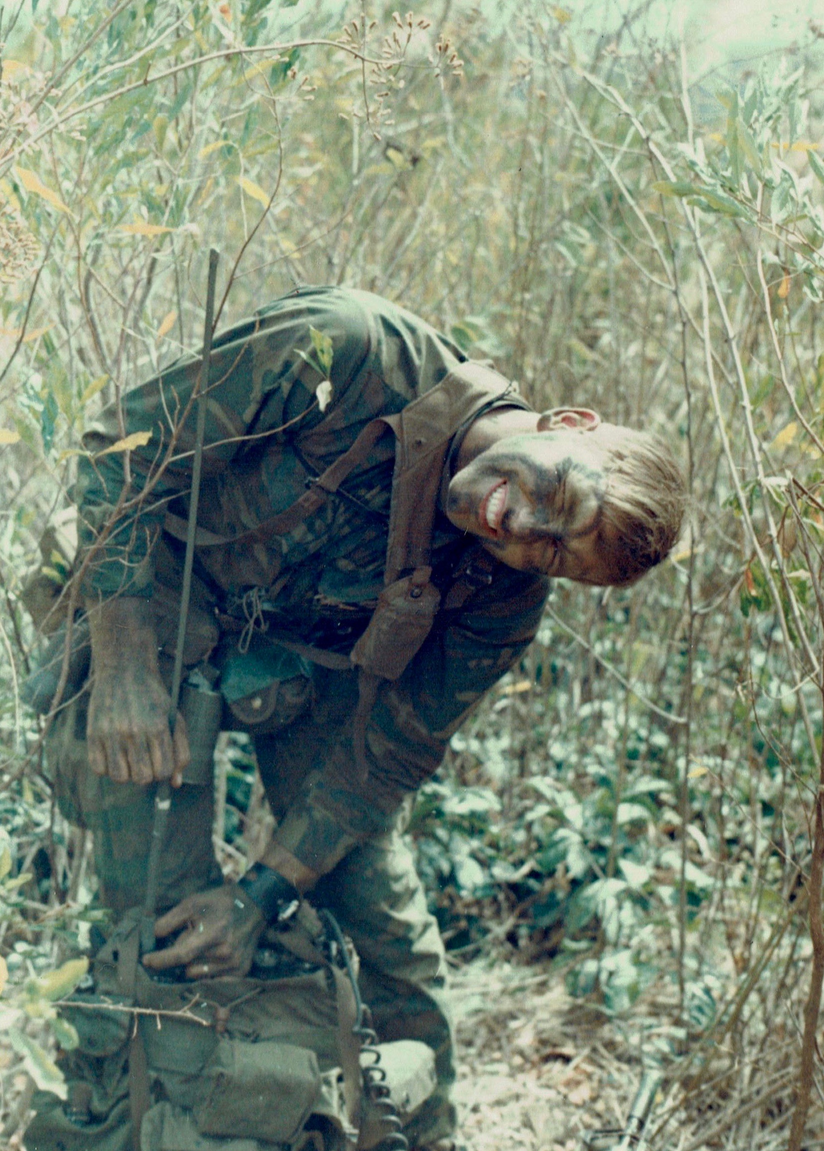 Jim Doss in Vietnam Clowning Around