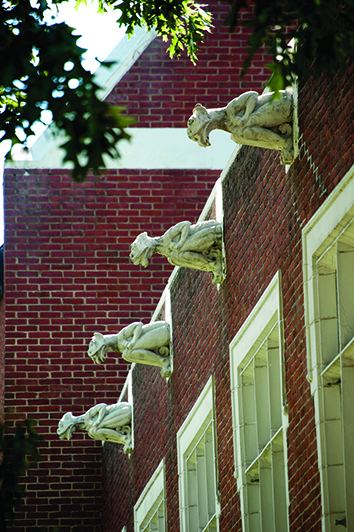 campus gargoyles