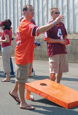 Young alumni reunion at Virginia Tech