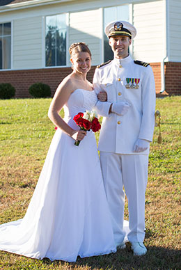 Tyler Williams '11 and Katherine Hall '13