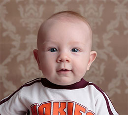 son of Jennifer L. Burt Kibler '96, '99 and Kemper S. Kibler Jr. '01