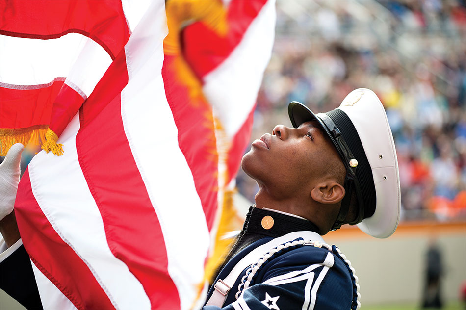 Virginia Tech Corps of Cadets Color Guard