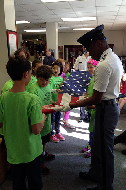 Virginia Tech Corps of Cadets Color Guard