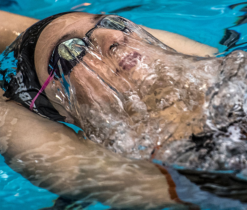 Virginia Tech swimmer Klaudia Nazieblo