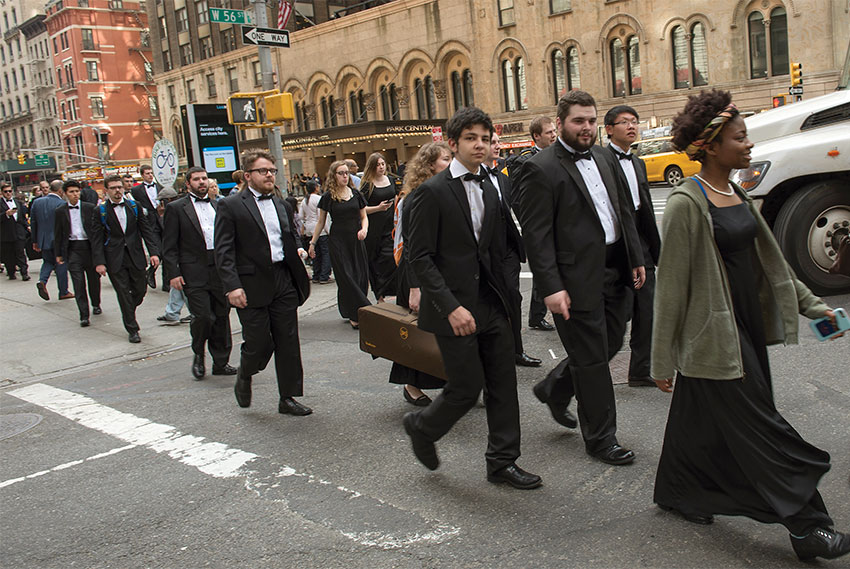 Virginia Tech students perform at Carnegie Hall