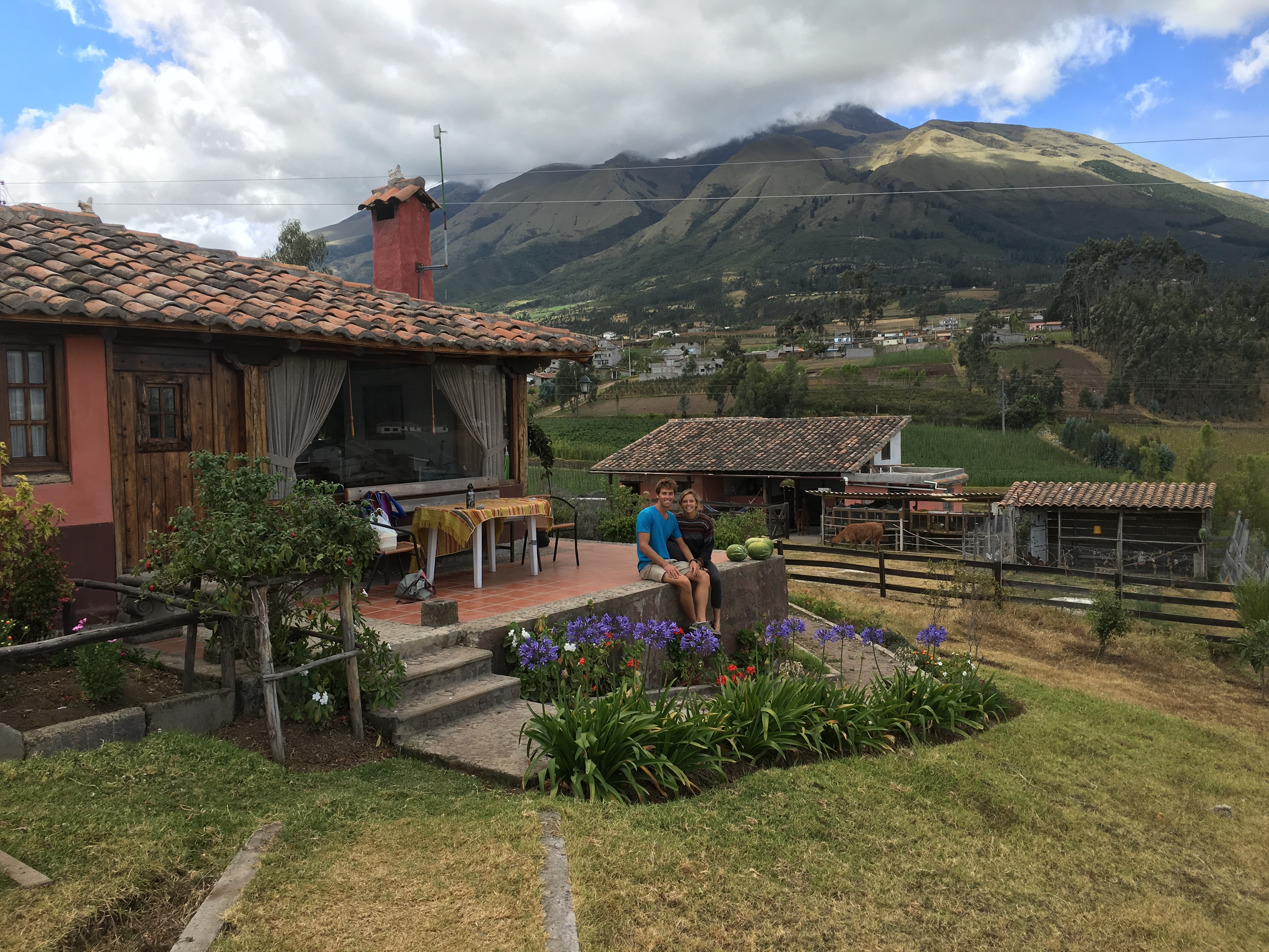 Jack and Alley DuFour in Ecuador