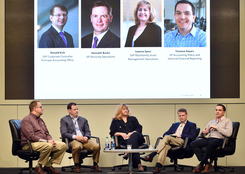 Virginia Tech Alumni panel at Freddie Mac in McClean, Virginia