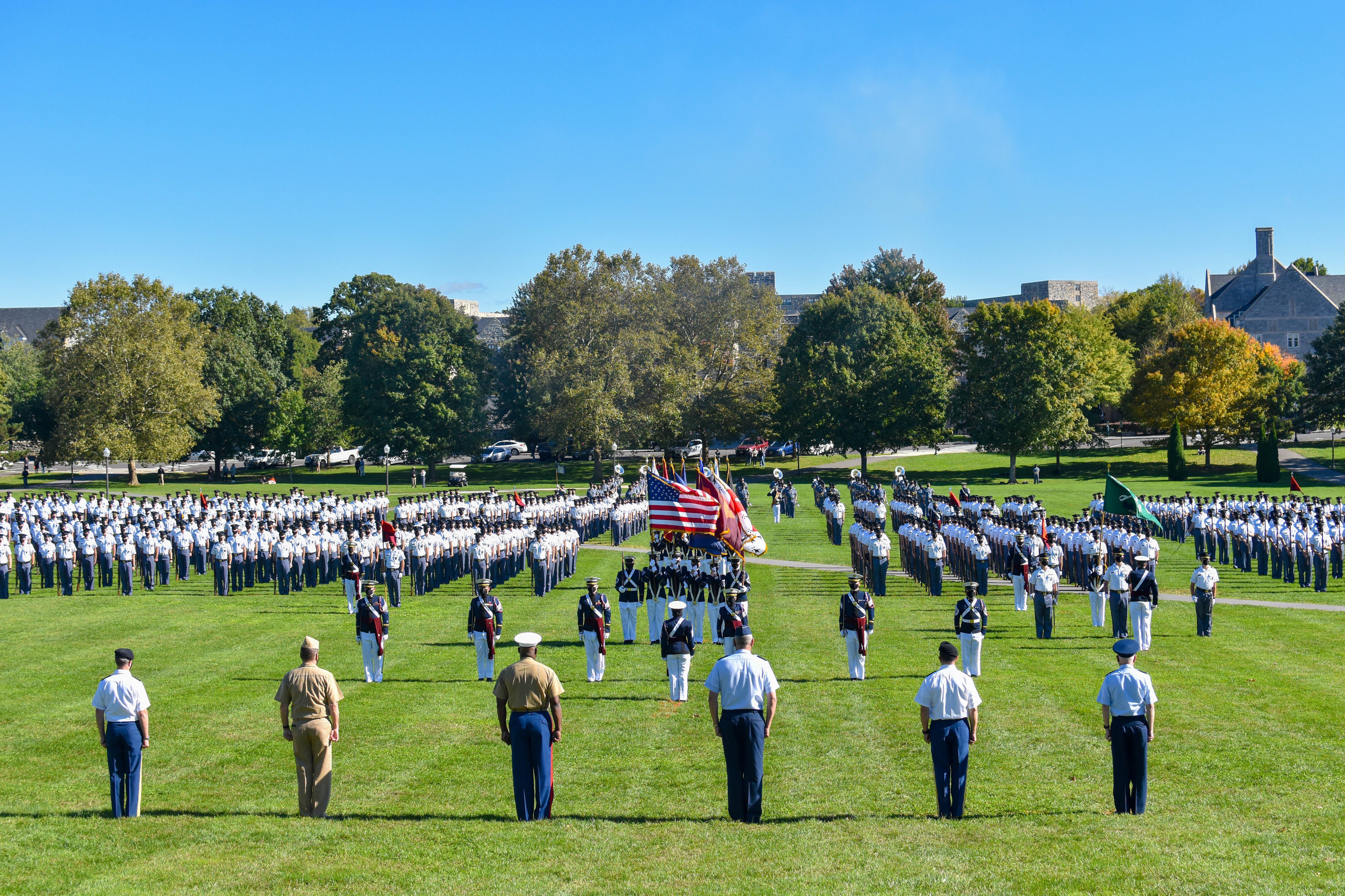 Cadets on Drill Field