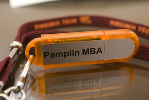 Pamplin MBA USB drive