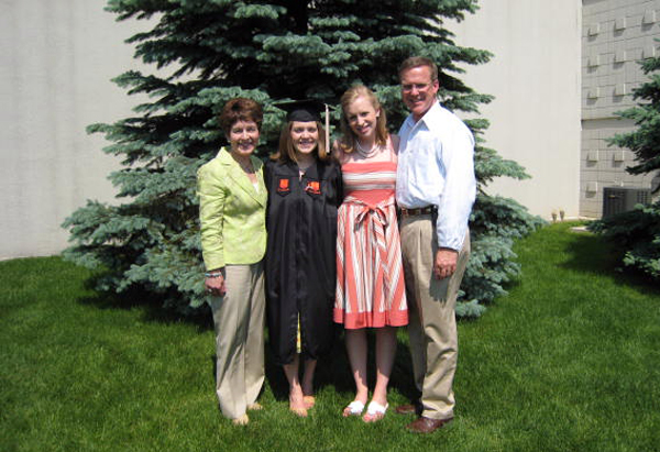 Laura Bartlett Perkins and family