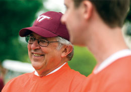 Virginia Tech President Charles W. Steger '69