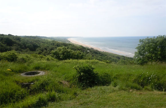 Normandy Beach in Normandy, France