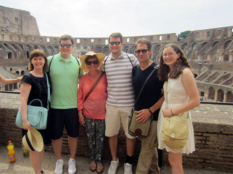 Andrew and Trudy Becker and their children