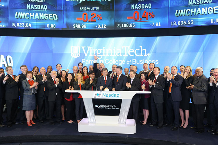 Virginia Tech at NASDAQ