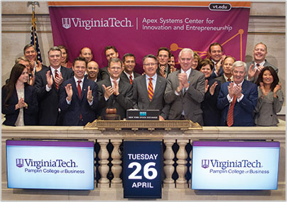 Virginia Tech at the NYSE