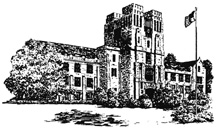 b drawing of Burruss