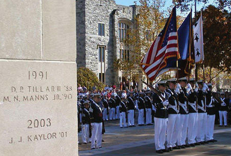 War Memorial Pylons; Kaylor service