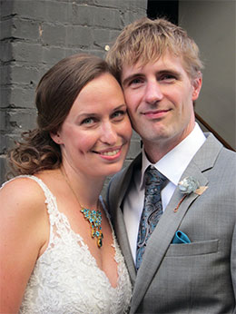 Caroline Elizabeth Sneed VanHarmelen '04 and Daniel L. VanHarmelen