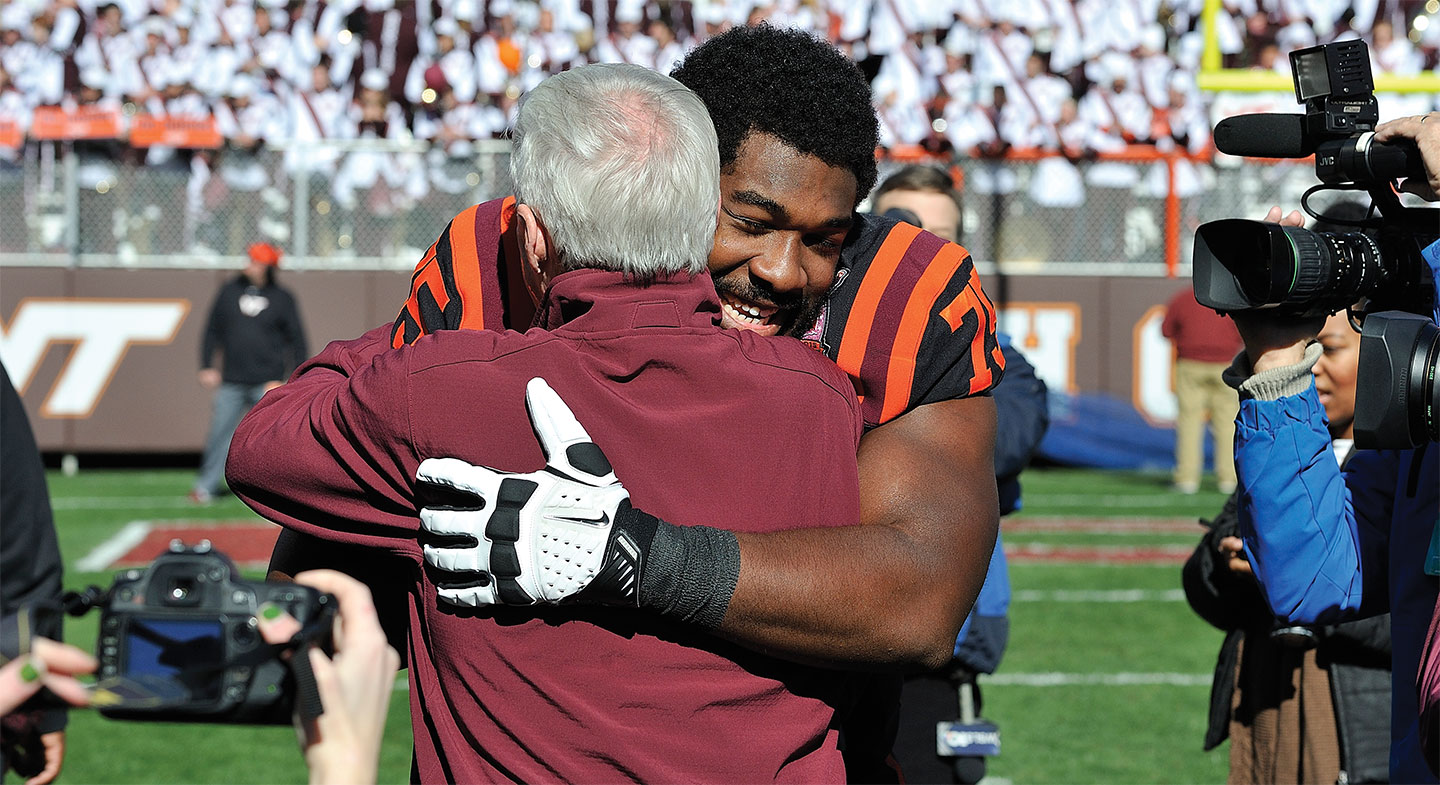 Coach Frank Beamer