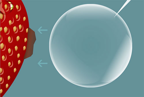 using cavitation to clean food