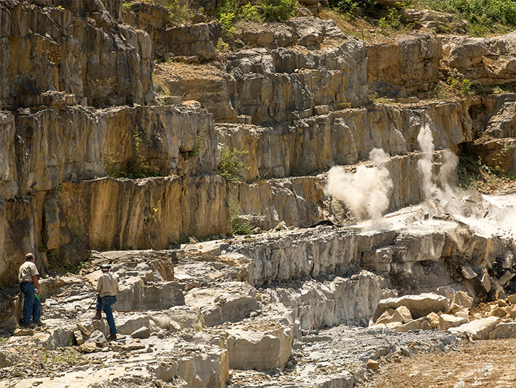 Virginia Tech's quarry